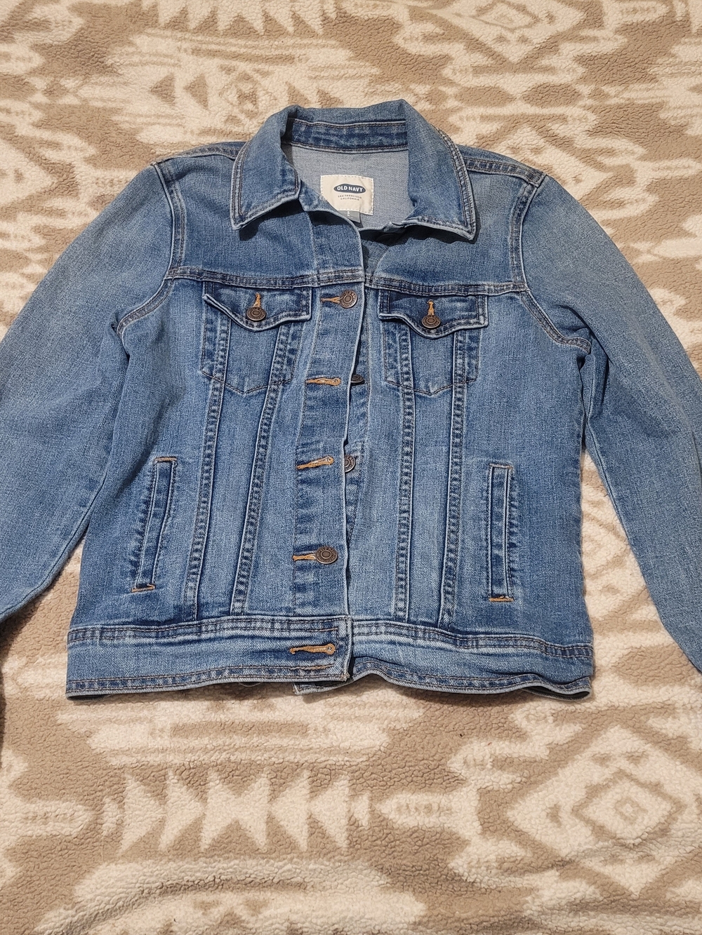 Old Navy Women's Classic Blue Denim Jacket